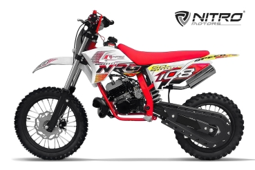 NITRO MOTORS 50cc midi Kinder Dirtbike NRG50  14/12"